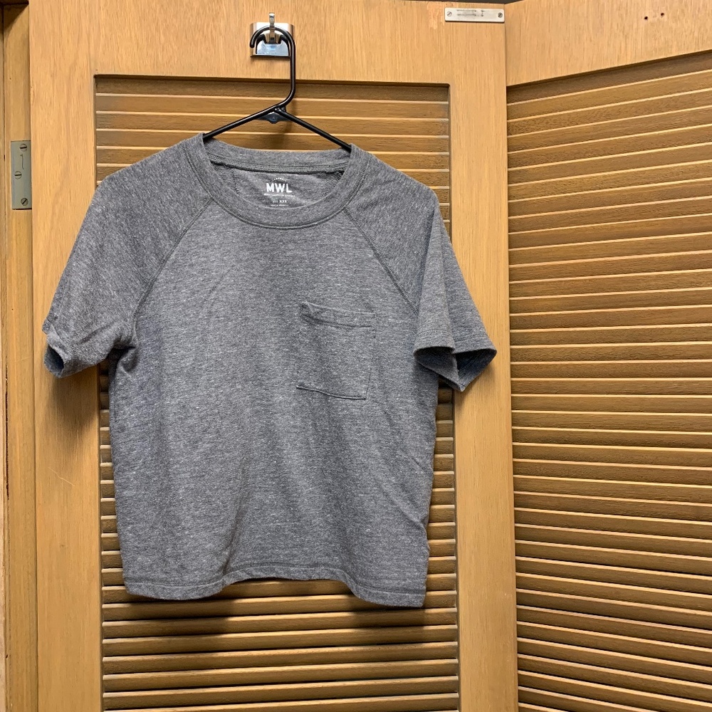 3/$15 EUC Madewell MWL Heathered Grey T.Shirt “Small”